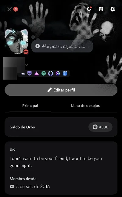 Conta Discord 2016 Com Nitro E Orbs
