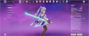 Conta Genshin, Keqing, Falcão, Dilluc C1, Raiden, Qiqi, Jean - Genshin Impact