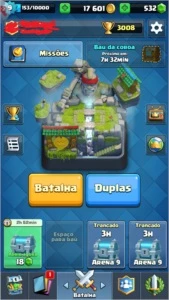 Conta Clash Royale / 5 lendárias, Arena 10, Level 9