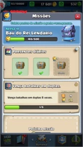 Conta Clash Royale / 5 lendárias, Arena 10, Level 9