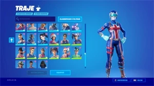 Conta com 200 skins, minty, skins raras e + - Fortnite
