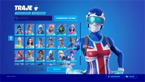 Conta com 200 skins, minty, skins raras e + - Fortnite