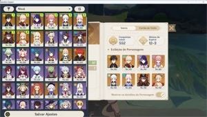 Ayaka - Yae Miko - Raiden - Kazuha - Hutao - Zhongli e +... - Genshin Impact