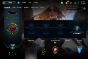 CONTA LEAGUE OF LEGENDS smurf 2 LOL