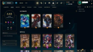 Conta Lol - 648 Skins / 232K Ea / Esmeralda 4 - League of Legends