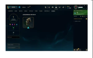 Conta de Lol Mmr Otimo Skins (conta criada desde 2018) - League of Legends