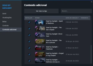 Conta Steam Focada em Dead By Daylight - Com 95 Jogos