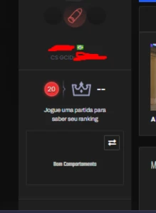 CONTA STEAM LEVEL 20GC COM PRIME - Counter Strike CS