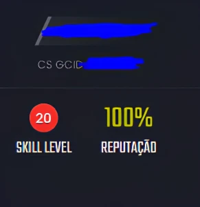CONTA LEVEL 20GC COM PRIME CS2 - Counter Strike