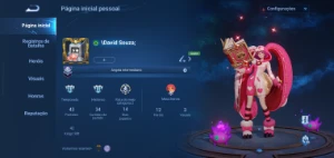 Conta Honor of kings - Mobile Legends