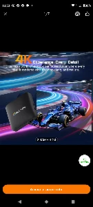 TV box H96 Max Android 14 amlogic Wi-Fi6 2gb16gb 5g Lançamen - Produtos Físicos
