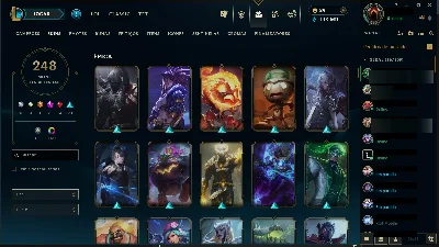 Emeralda 2 | 248 Skins | Riot Kayle + 9 Vitoriosas - League of Legends LOL