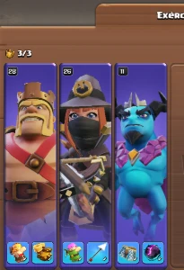 Vendo conta COC CV11 semi-upado barato - Clash of Clans