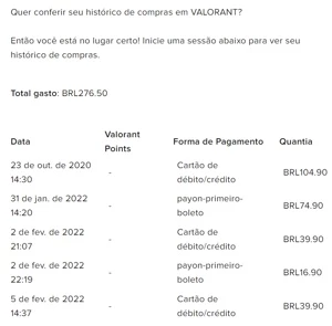 CONTA ALL CHAMPS, 122 SKINS/VALORANT SKINS - League of Legends LOL