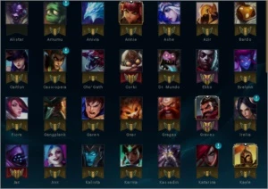 Conta de LOL Gold na Season 6 - 75 Champions/34 Skins - League of Legends