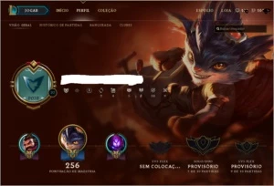 Conta de LOL Gold na Season 6 - 75 Champions/34 Skins - League of Legends
