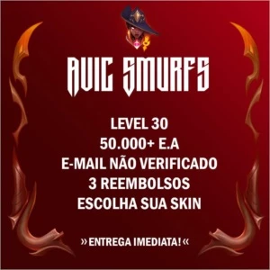 CONTAS UNRANKED SEM E-MAIL CONFIRMADO SKIN A ESCOLHA! - League of Legends LOL
