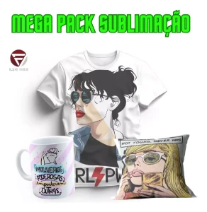 Pack De Artes Premium Para Canecas,camisetas,alomofadas - Serviços Digitais