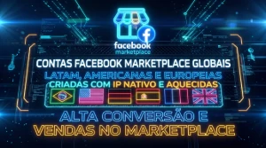 🔥 Contas Do Facebook Com Marketplace Ativo [Envio Rápido]