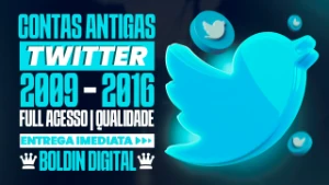 ✅Twitter Contas Antigas E Raras | Criação Em 2009 - 2012✅ - Redes Sociais