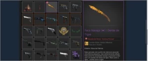 conta csgo prime com medalha e faca de 700 reais - Counter Strike