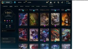 Conta League of Legends 1261 Skins (PAX Skins, Human Ryze) LOL