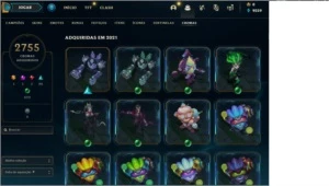 Conta League of Legends 1261 Skins (PAX Skins, Human Ryze) LOL