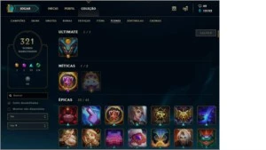 Conta de lol - League of Legends