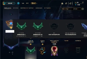 Contra Esmeralda 3 com 60 Champs e 25 Skins