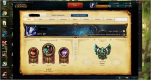 VENDO CONTA NO LOL PLATINA V 54 CHAMPS 29 SKINS DE 520-1820 - League of Legends