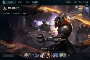 Conta LOL Gold 1 - League of Legends