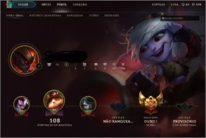 Conta LOL Gold 1 - League of Legends