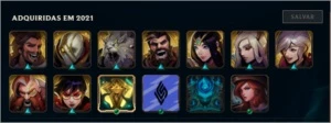 Conta Level 31, E-mail não confirmado - League of Legends LOL