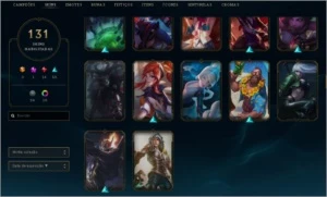 Conta League of Legends - 131 skins - lol