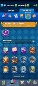 Conta Clash Royale 9 anos de criada