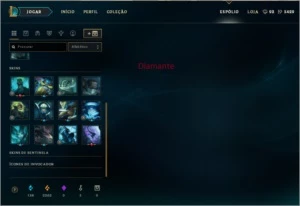 Conta diamante 4 45 champs 36 skins. - League of Legends LOL