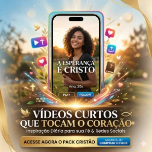 Domine o Digital: +40 mil Vídeos Cristãos Prontos