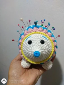 Porco Espinho Colorido - Artesanato e Personalizados