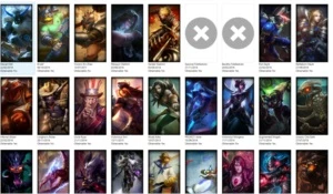 CONTA MESTRE MUITAS SKINS MTS CHAMPS - League of Legends LOL