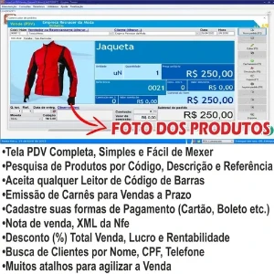Sistema P/ Loja Pdv, Caixa, Vendas, Delivery, Estoque - Beep - Softwares e Licenças