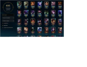 conta lol - 127 champions - 72 skins - League of Legends