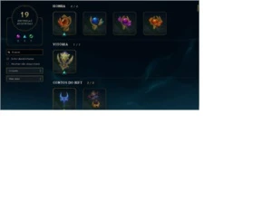 conta lol - 127 champions - 72 skins - League of Legends