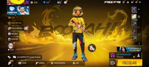 Conta ff barata com calça angelical vermelha  - Free Fire