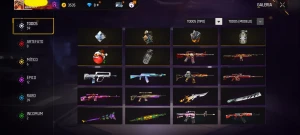 Conta ff barata com calça angelical vermelha  - Free Fire