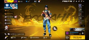 Conta ff barata com calça angelical vermelha  - Free Fire