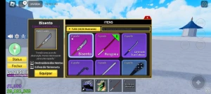 Conta de blox fruits por 15 reais - Roblox