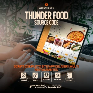 ThunderFood - Solução Multi-Restaurante para Pedidos e Deliv - Others