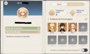 Conta Reroll com Yoimiya + Zhong Li - Genshin Impact