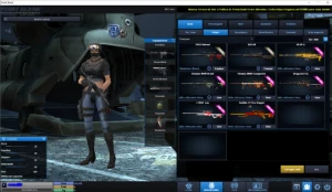 Conta PB 65% KD 54% HS Bastante itens e armas - Point Blank