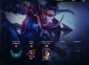 conta lol platina - League of Legends